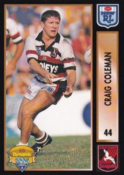 1994 Dynamic Rugby League Series 2 #44 Craig Coleman Front